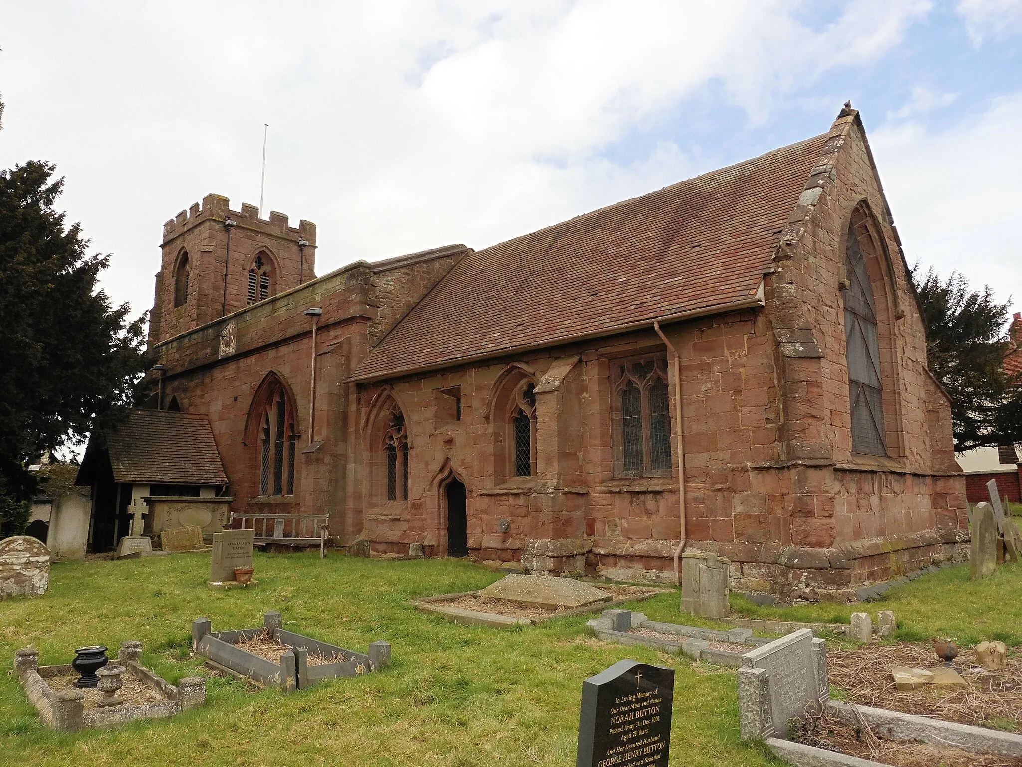 Photo showing: Arley, Warwickshire, St Wilfrid