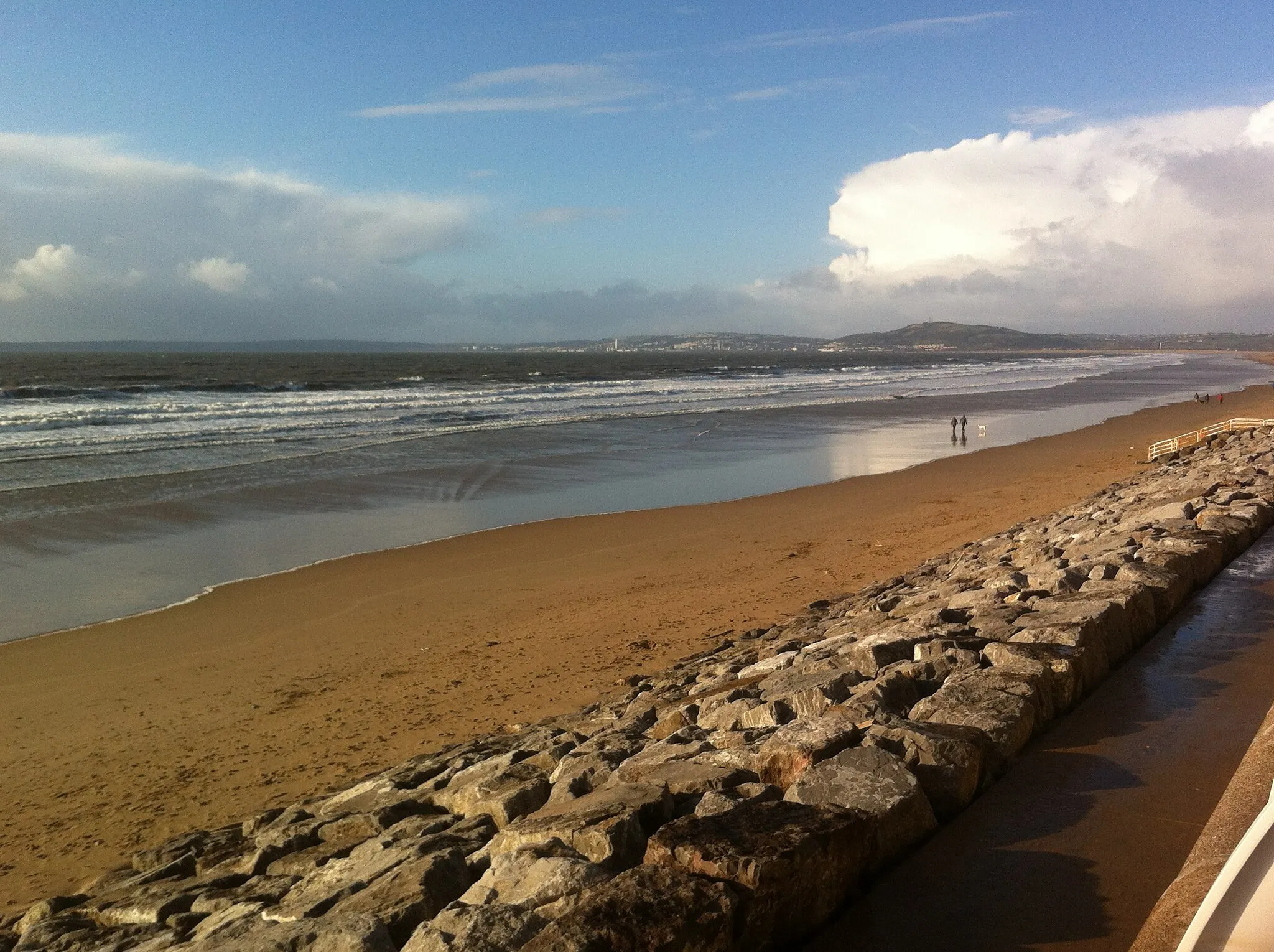 Photo showing: Aberafan Beach  near Sandfields & Port Talbot