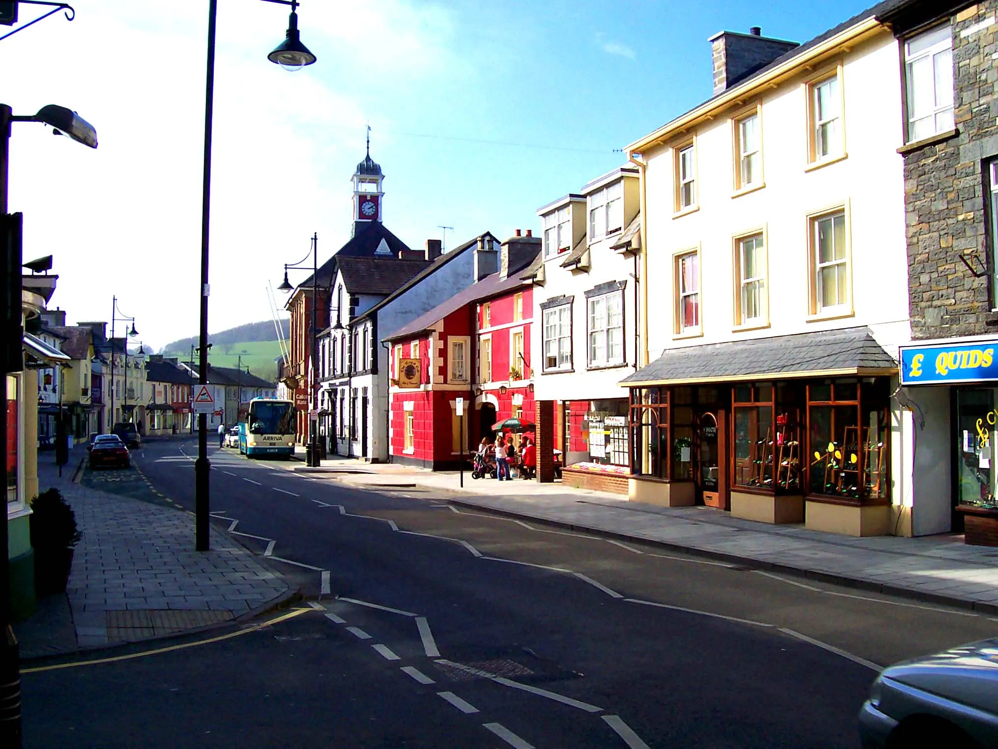 Photo showing: Lampeter-High Street
