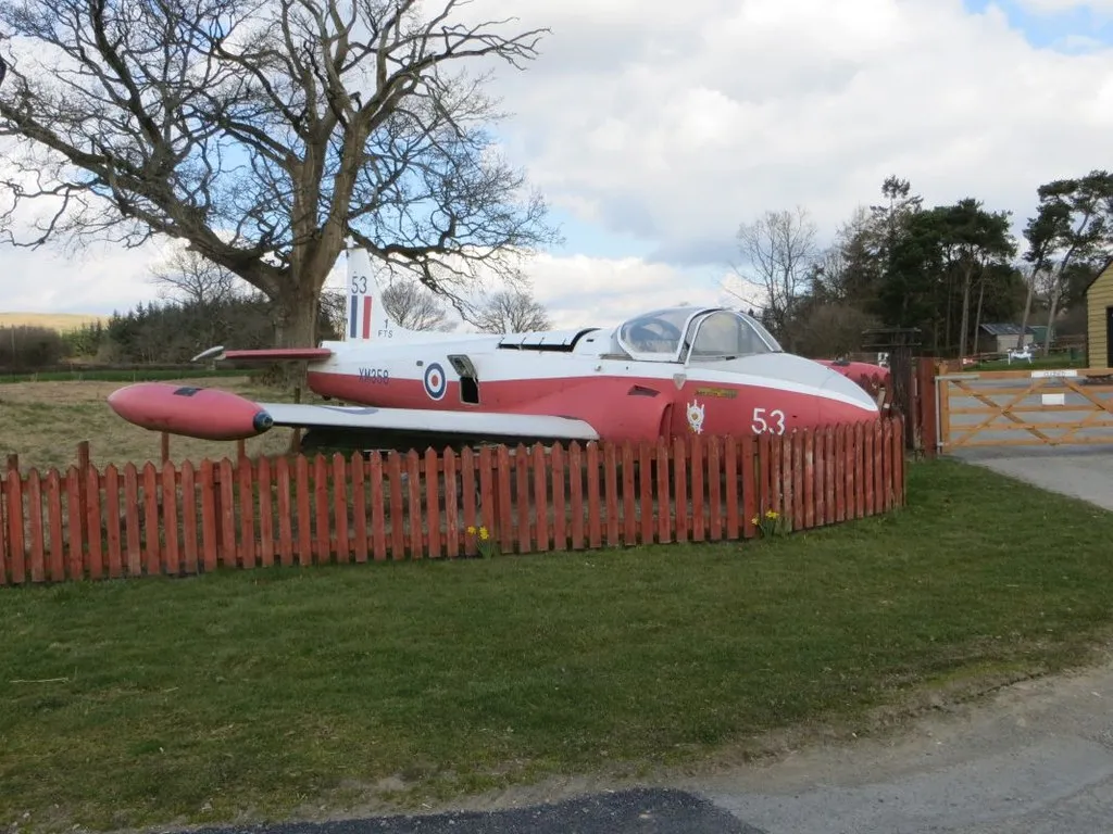 Photo showing: Jet at the Farm