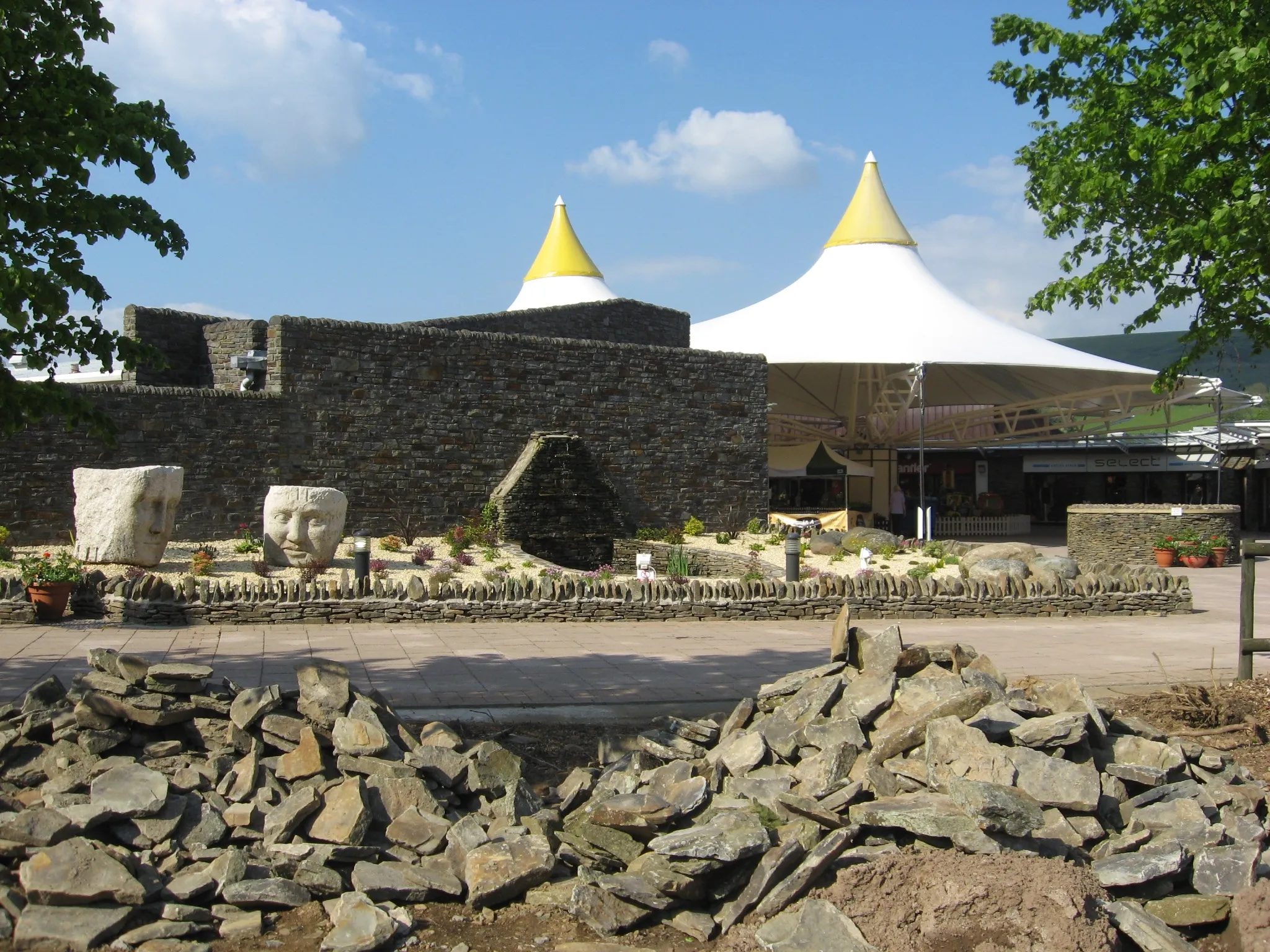 Photo showing: Festival Park retail outlet, Ebbw Vale