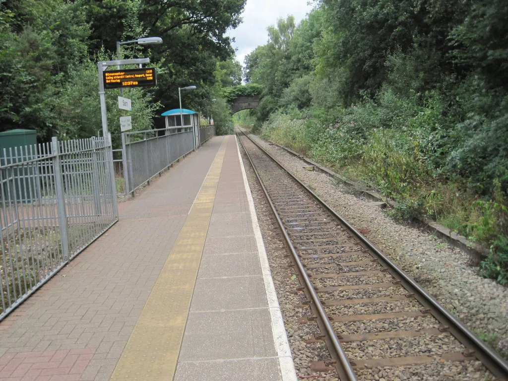 Photo showing: Sarn railway station, Bridgend