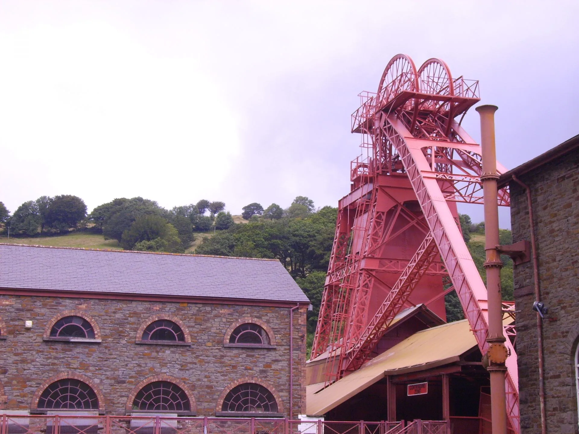 Photo showing: Lewis Merthyr Colliey, Trehafod, Rhondda, Wales. Rhondda Heritage Park