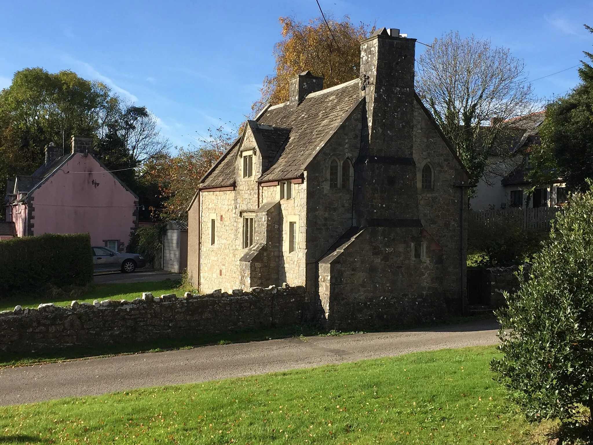 Photo showing: An Old Cottage in St.Donat's