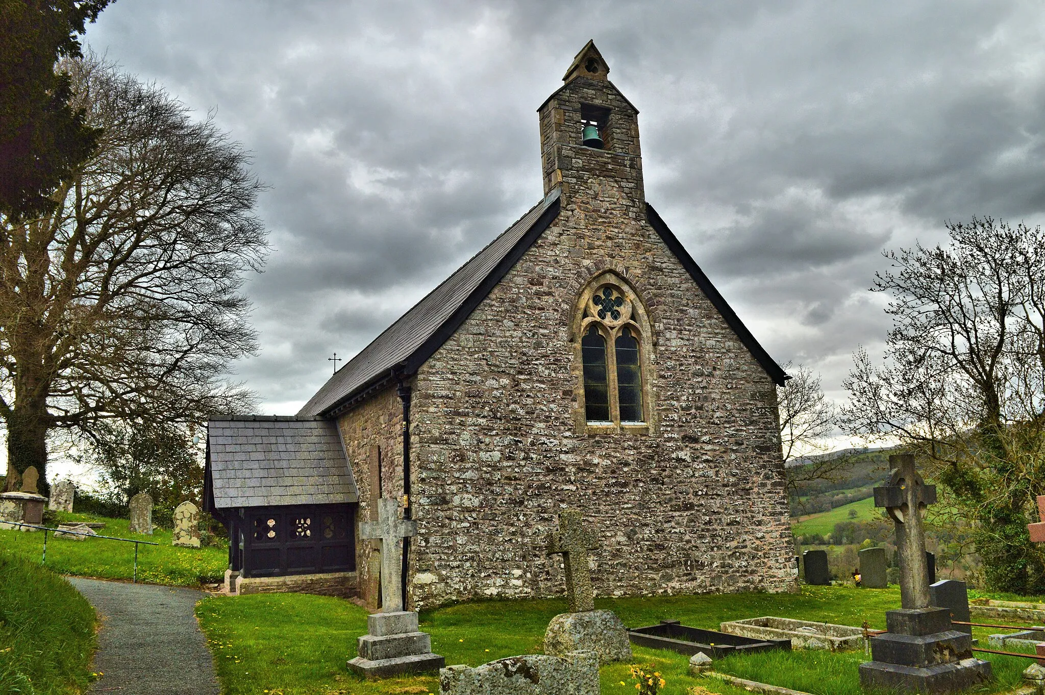 Photo showing: St David, Trallong