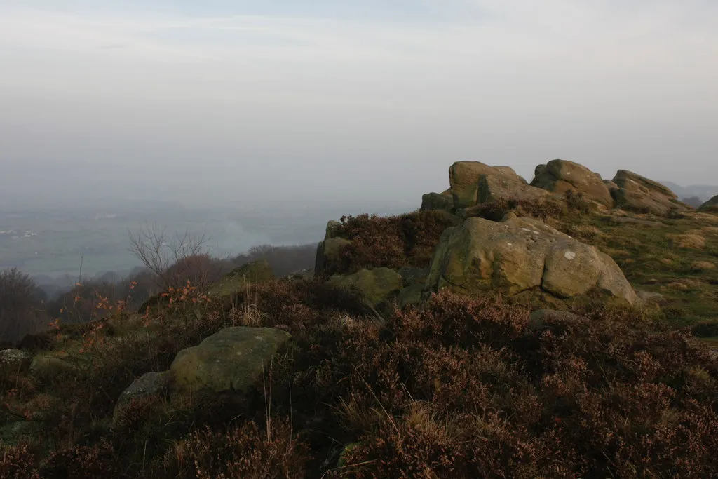 Photo showing: Rock Outcrop at The Chevin