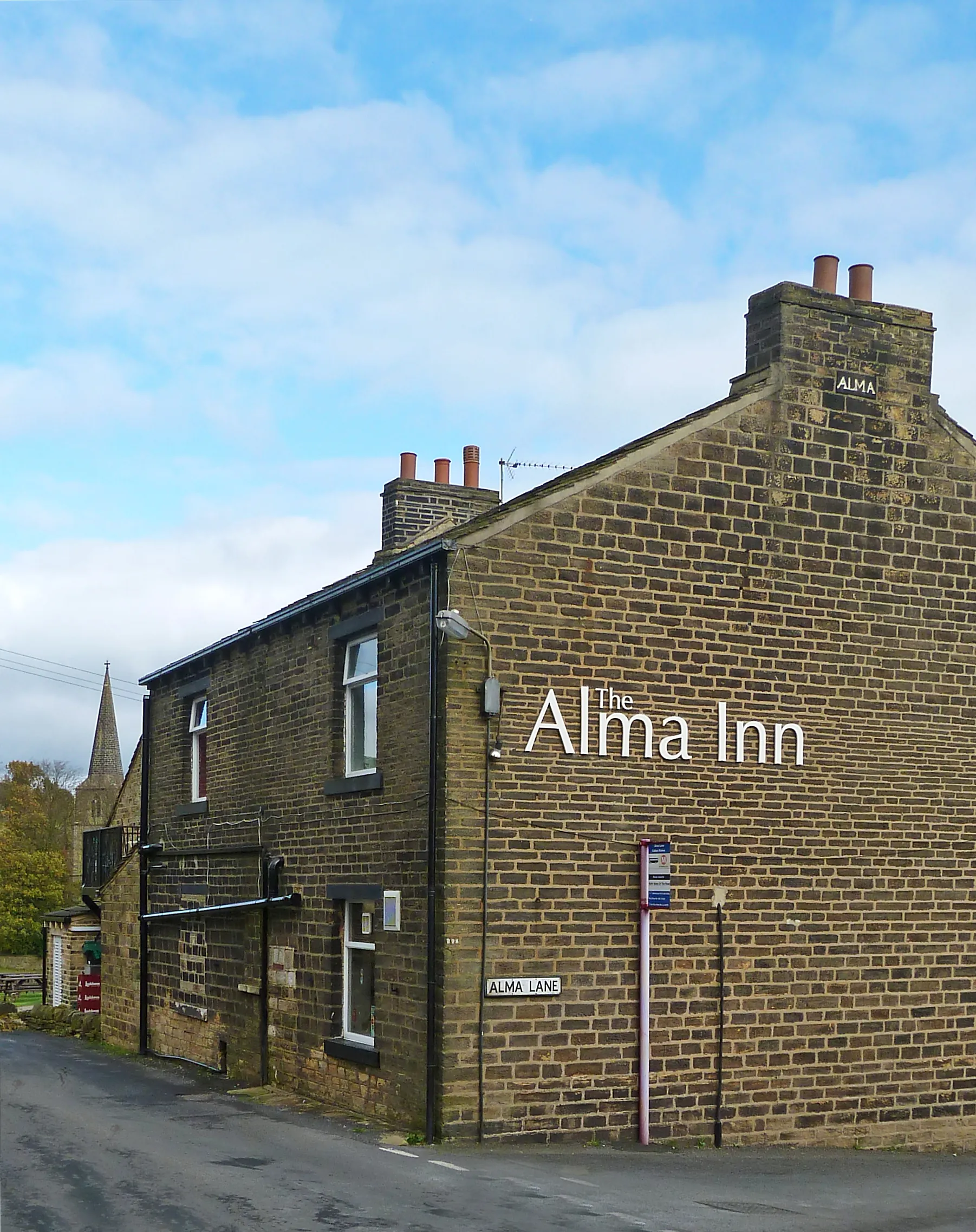 Photo showing: Alma Inn, Cottonstones