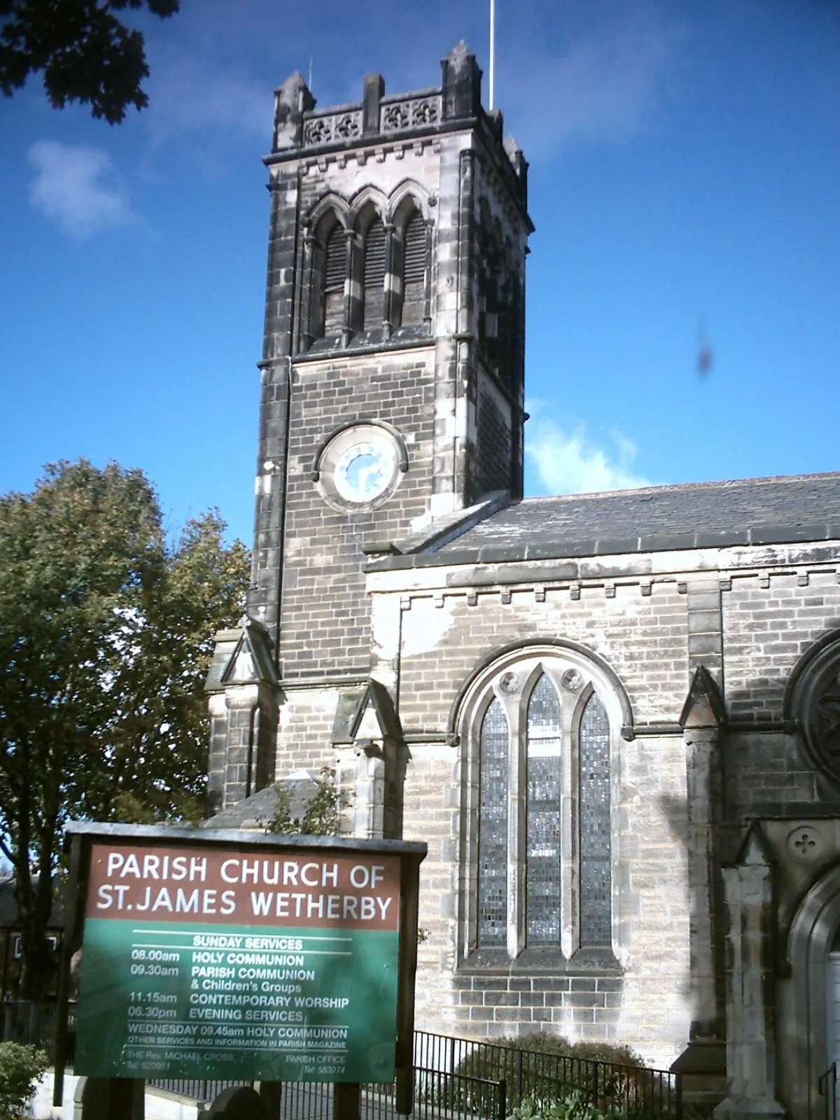 Photo showing: St James' Church, Wetherby