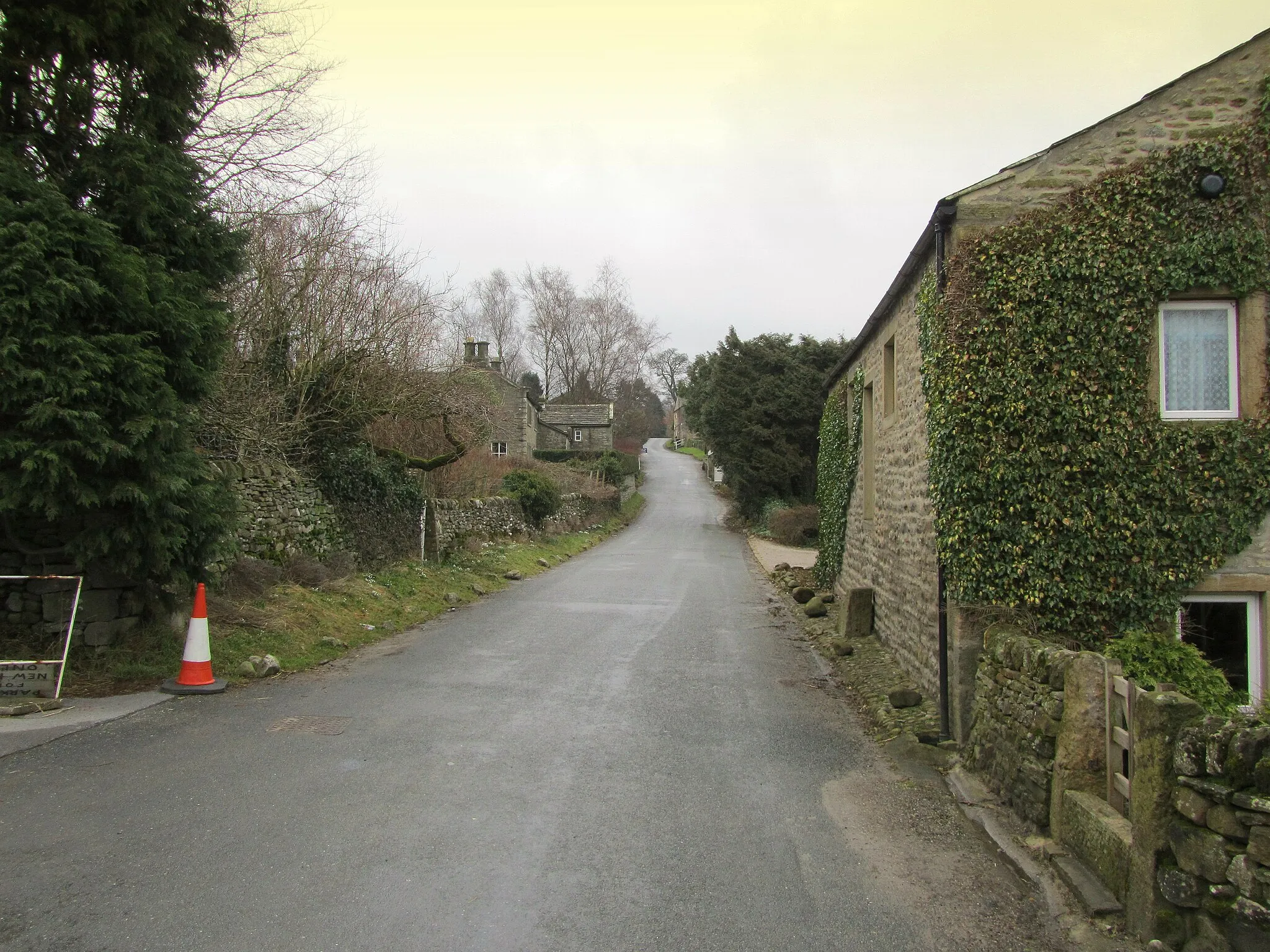 Photo showing: The Road through Appletreewick