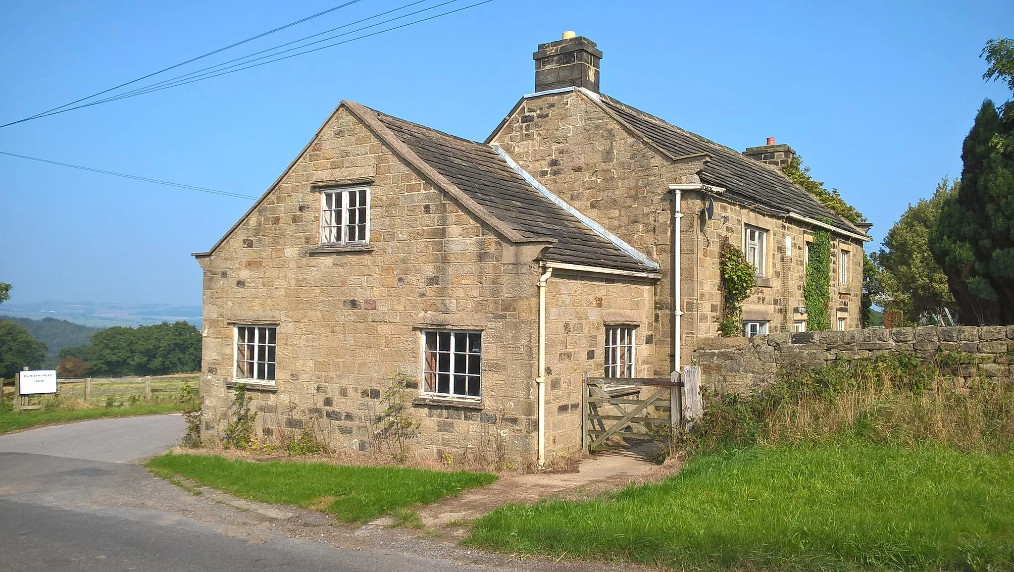 Photo showing: Burden Head Farm, Eccup Lane, Eccup, Leeds LS16