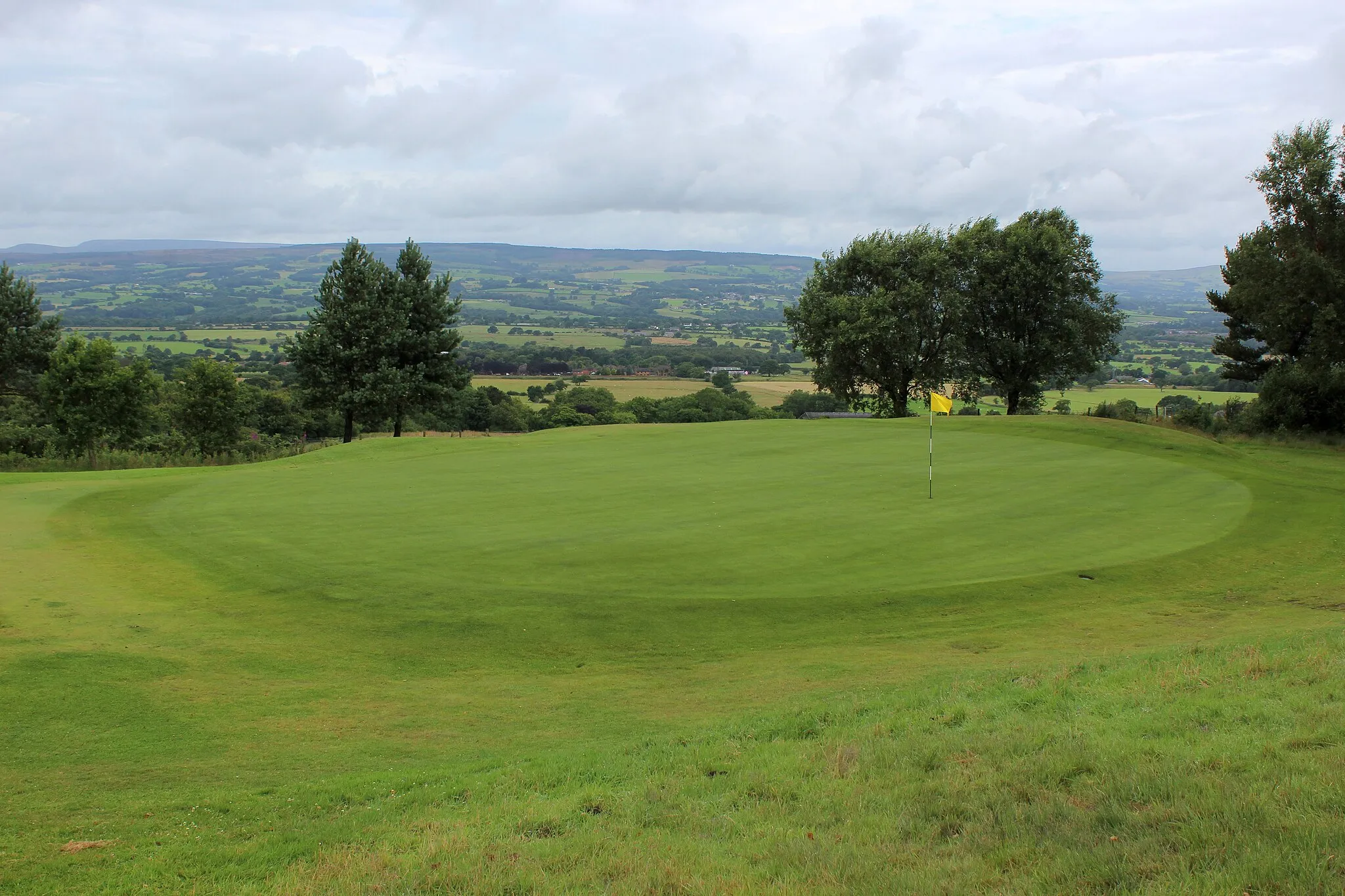 Photo showing: A Green on Wilpshire Golf Course