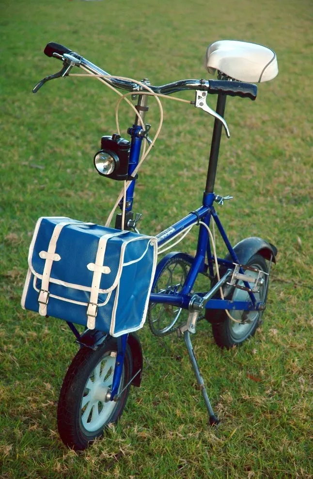 Photo showing: Bootie folding bicycle made in Leeds, Yorkshire 1965 - 73 bootiebike.com