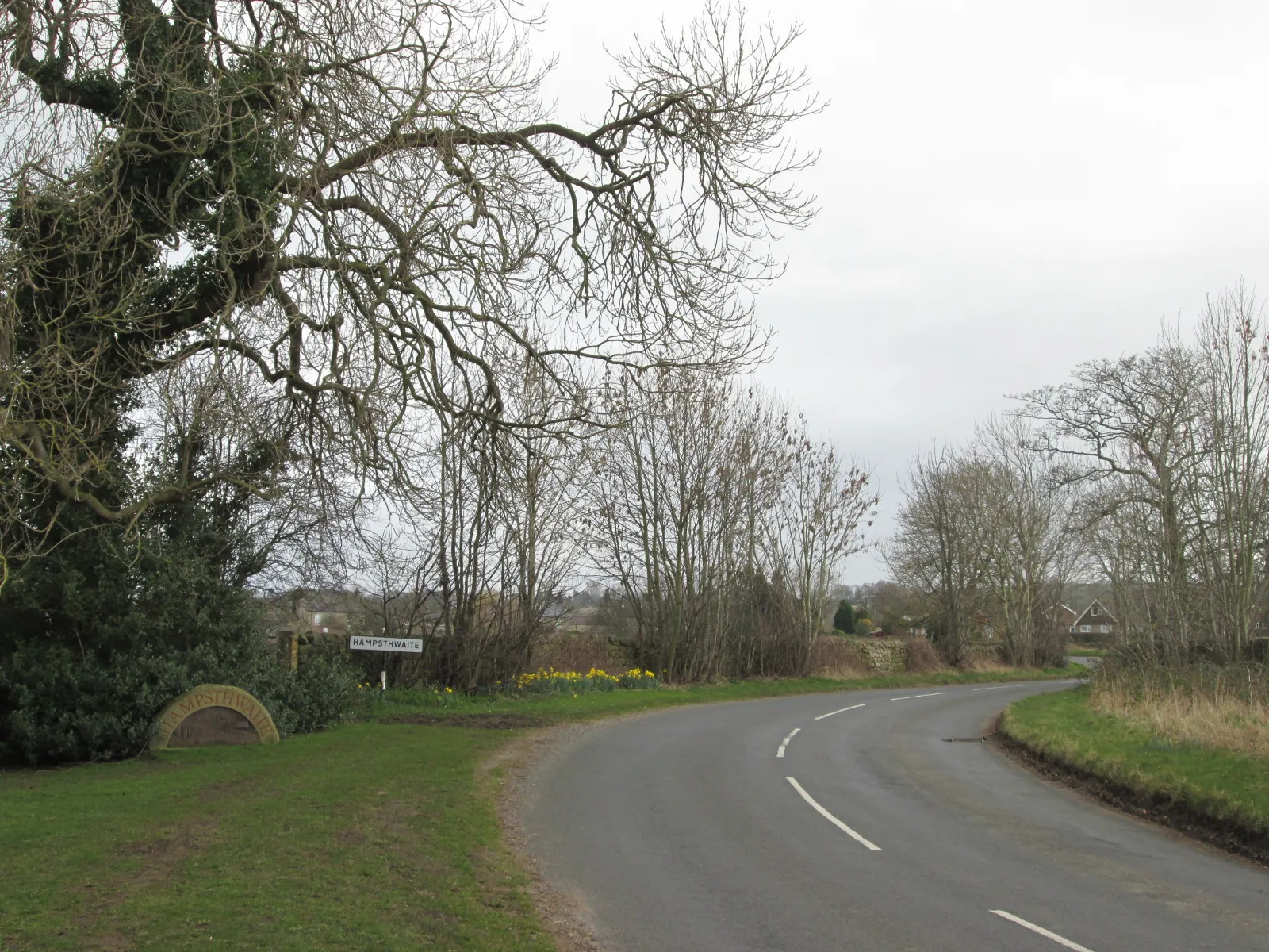 Photo showing: Arriving at Hampsthwaite