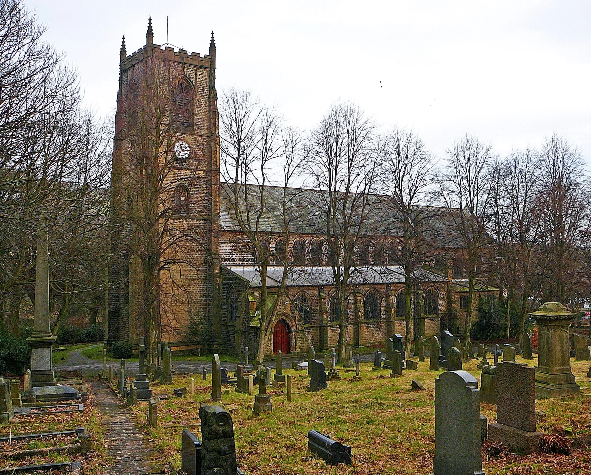 Photo showing: St Bartholomew, Marsden 1