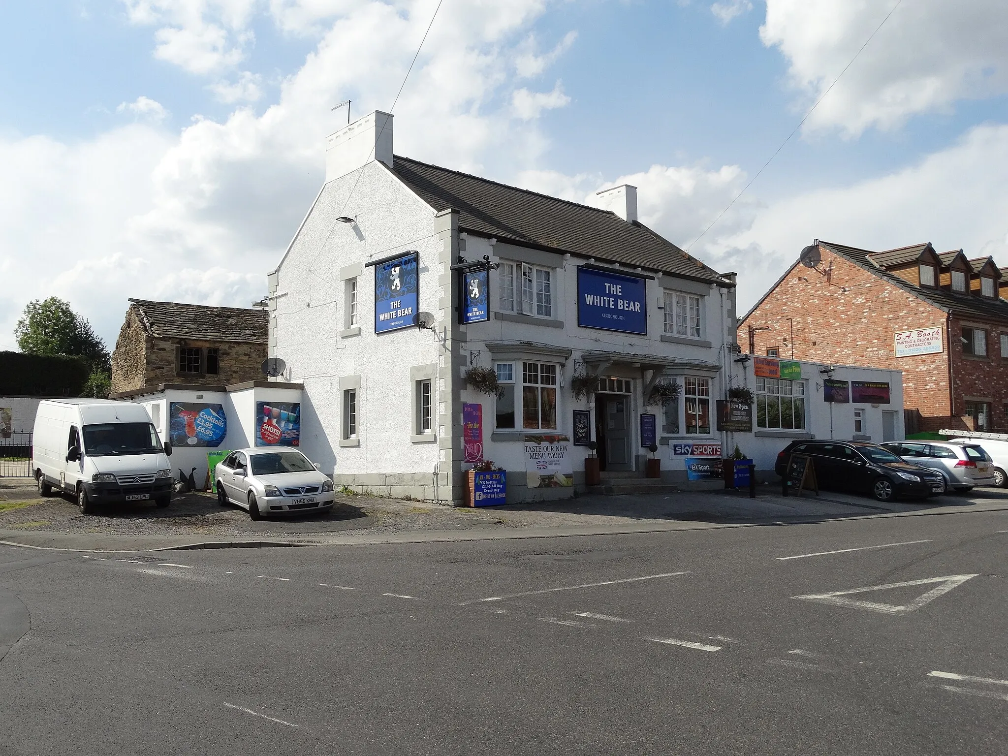 Photo showing: "The White Bear" in Kexbrough