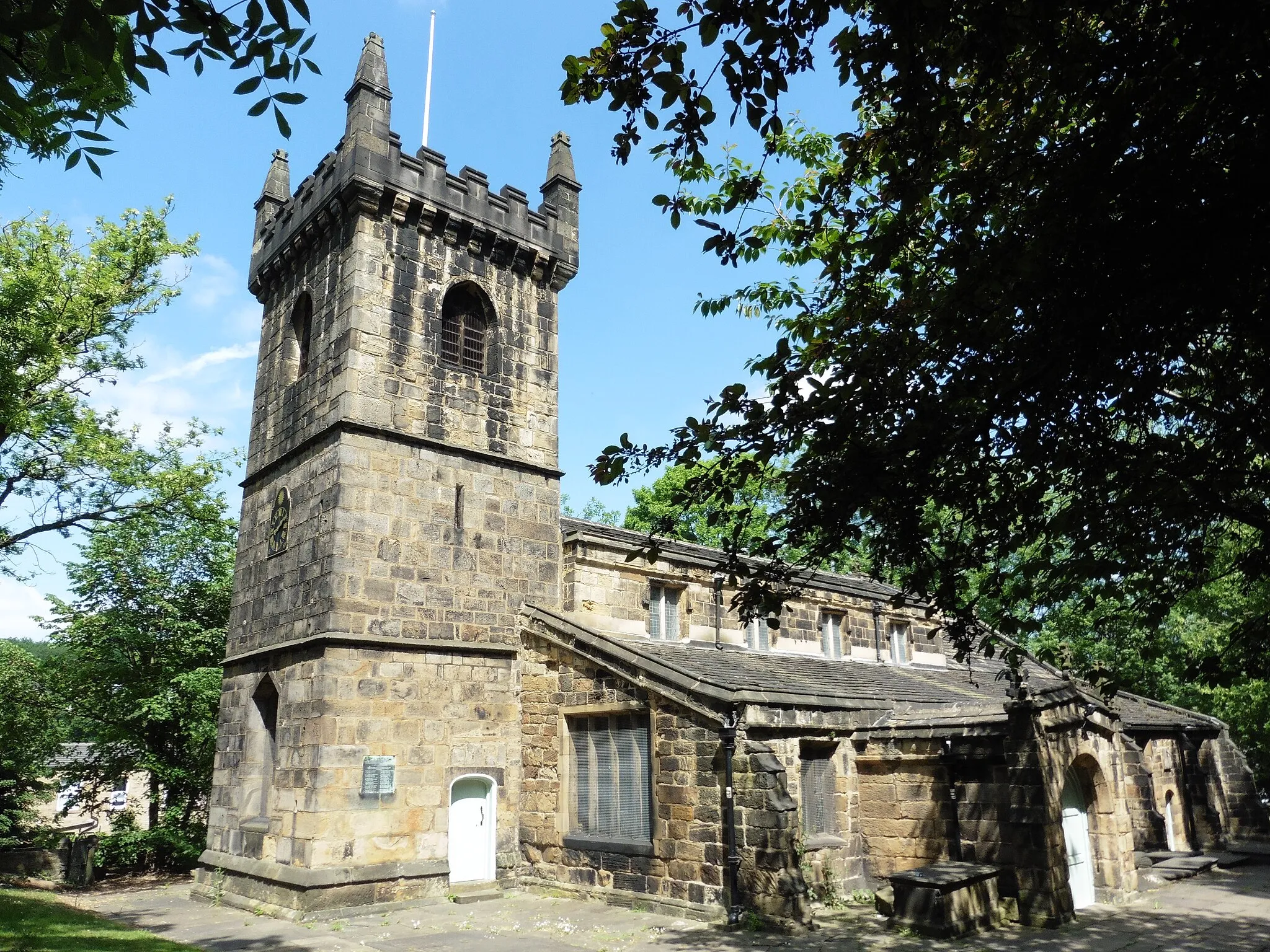 Photo showing: Photograph of All Saints Church, Batley, Kirklees, West Yorkshire, England