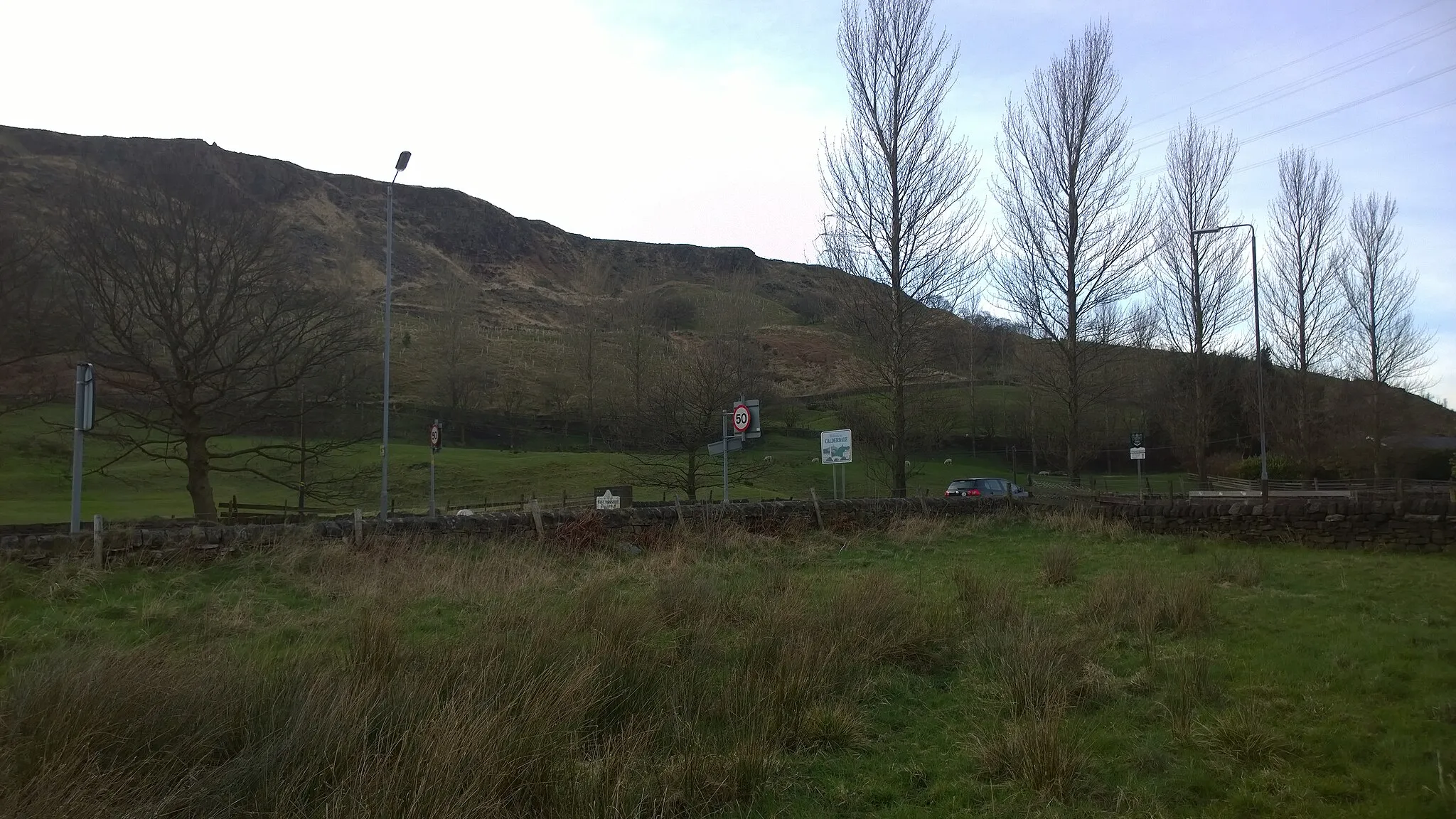 Photo showing: Approaching West Yorkshire