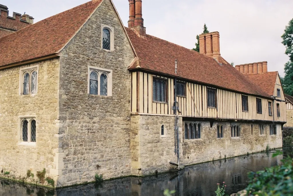 Photo showing: The South side of Ightham Mote, near Sevenoaks, Kent.