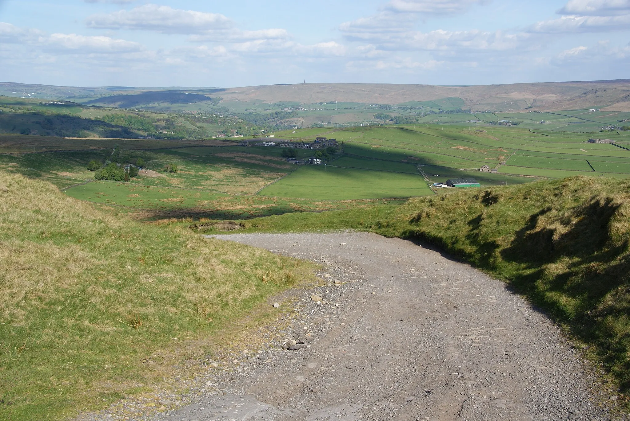 Photo showing: Flower Scar Road