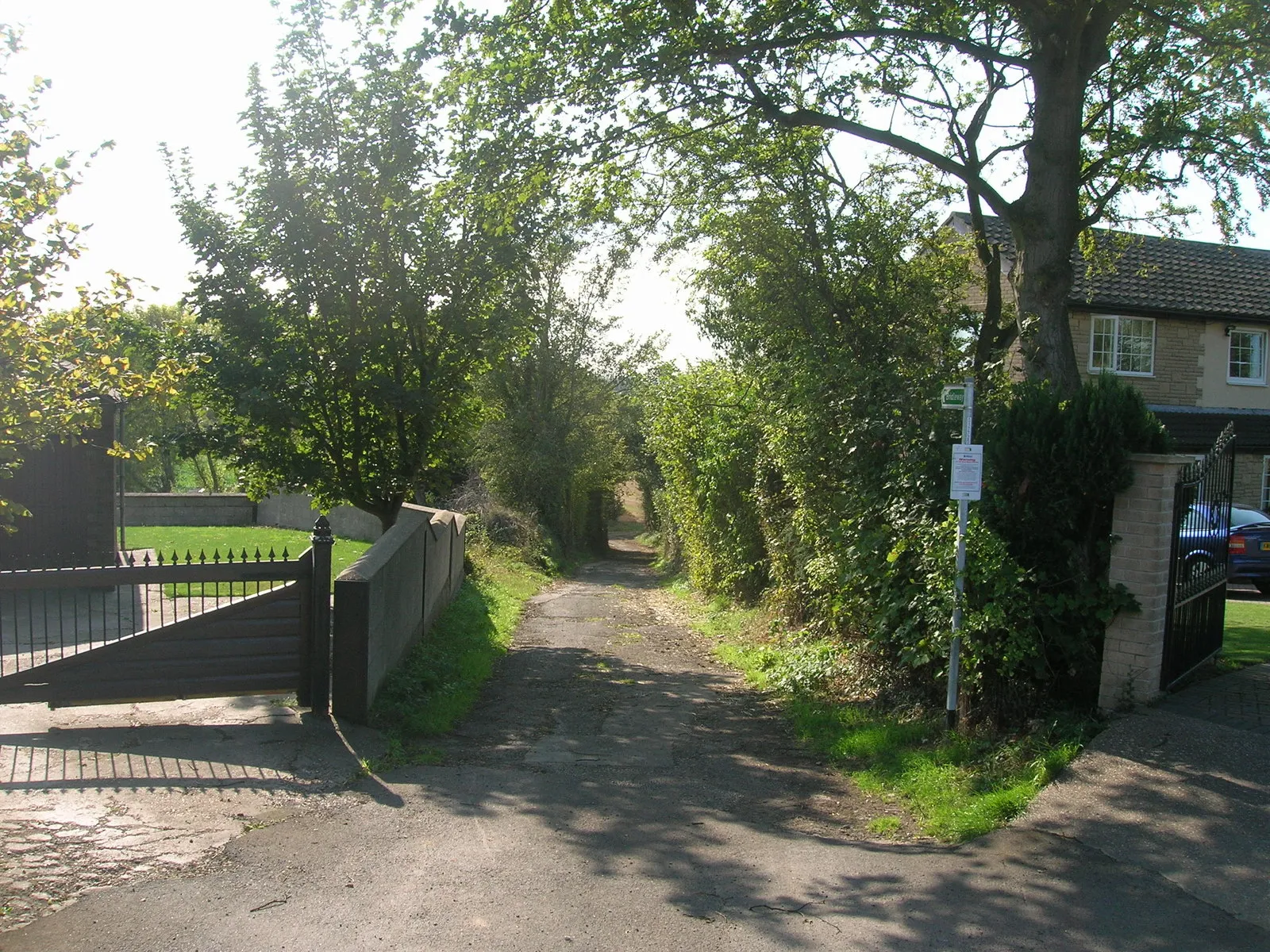 Photo showing: Bridleway off Grange Lane