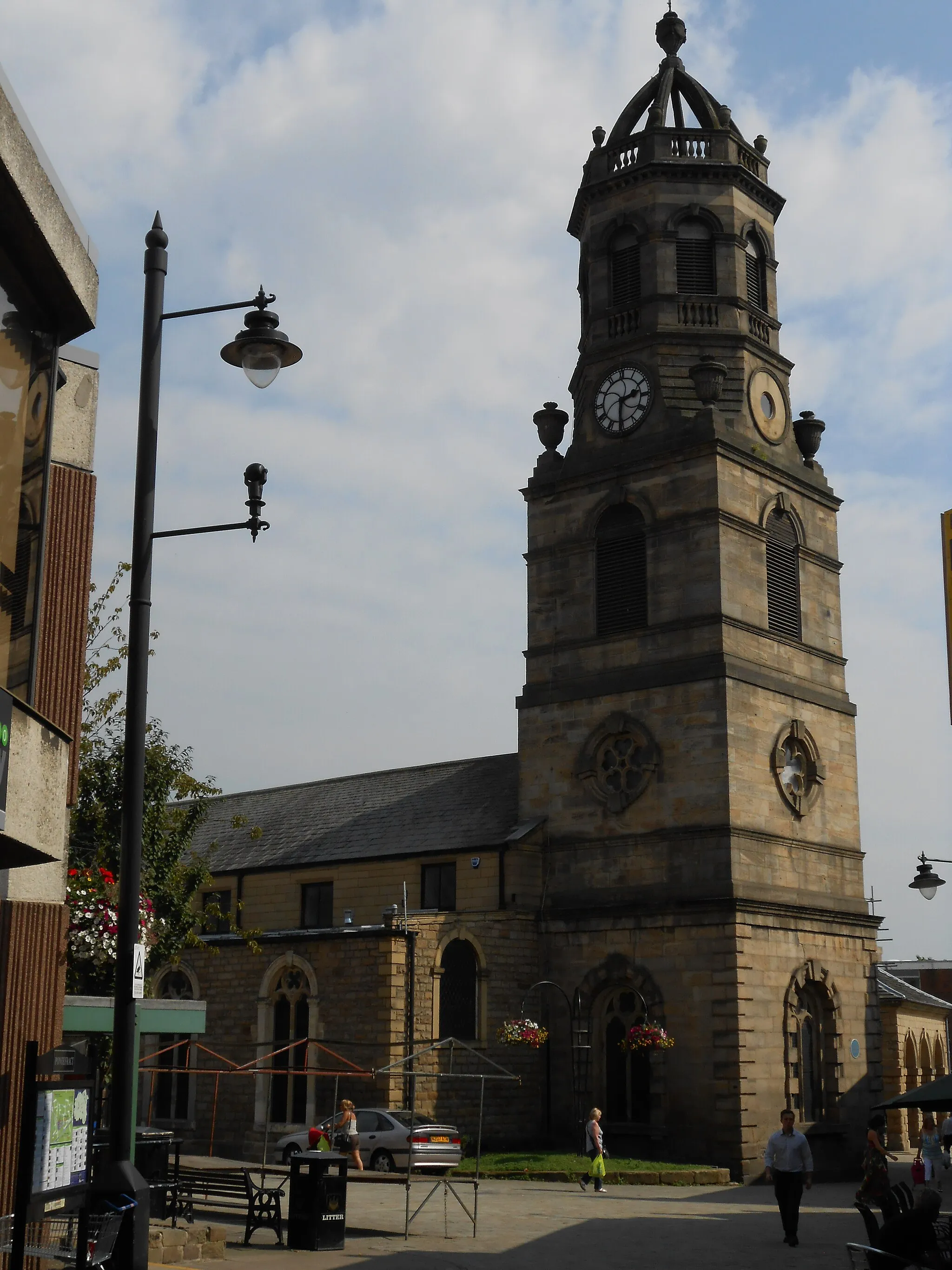 Photo showing: St Giles' Church, Pontefract, West Yorkshire, England.