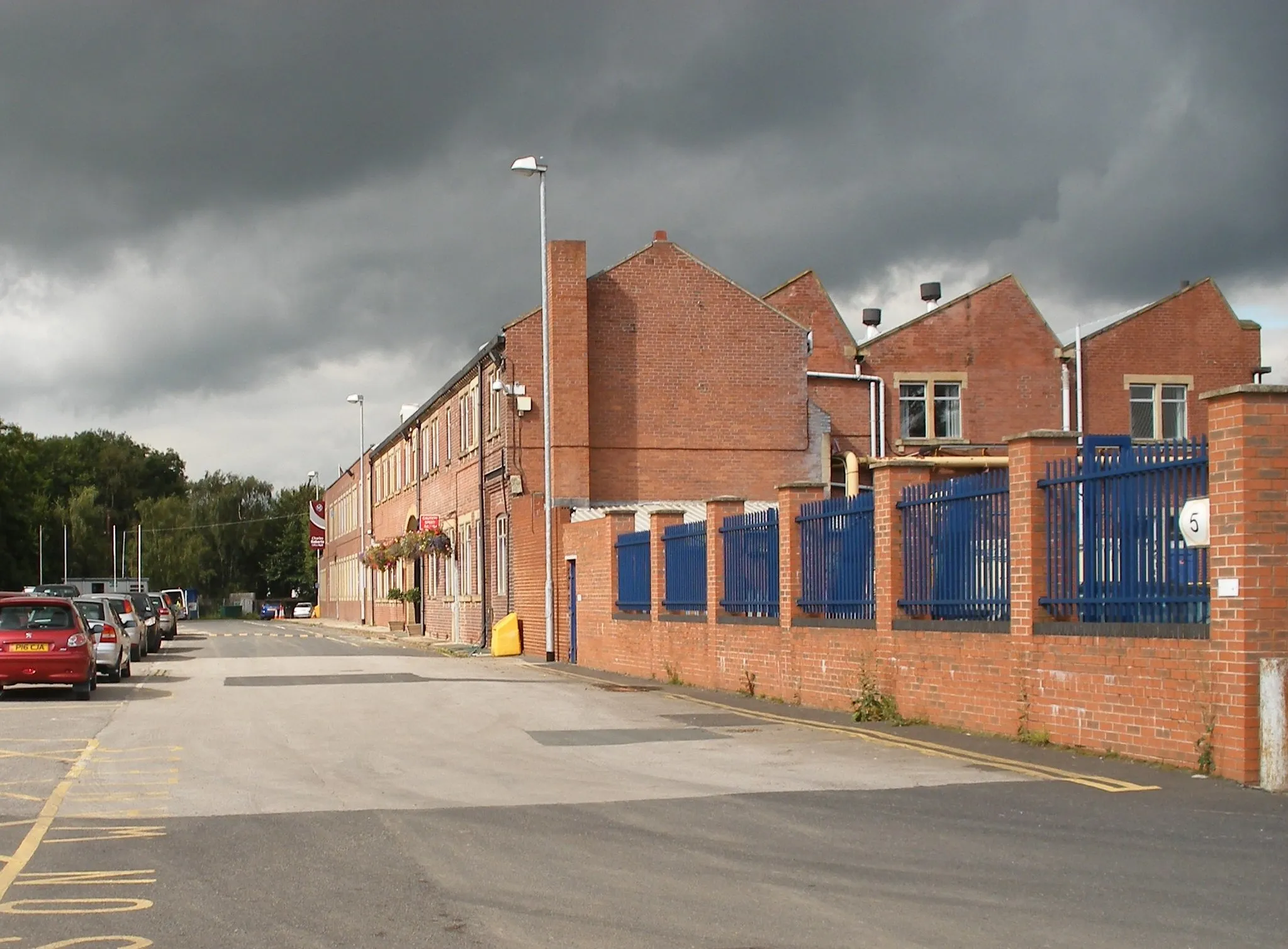 Photo showing: Charles Roberts Works at Horbury Junction