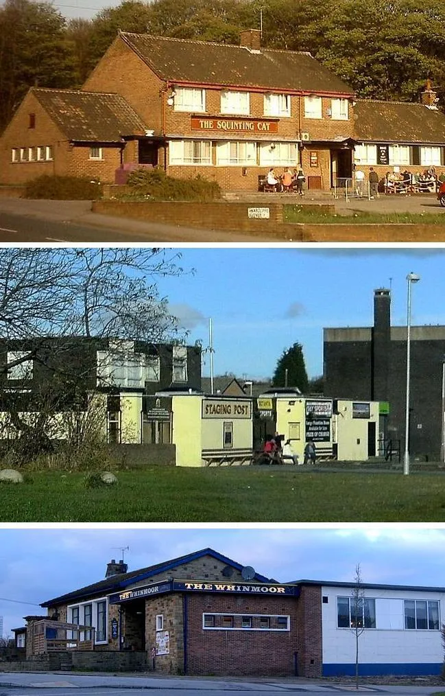 Photo showing: The Whinmoor public house, (despite what the pubs name suggests) on the Stanks estate in Swarcliffe (as appose to being up the road in Whinmoor).  Taken on the afternoon of Sunday the 14th of February 2010.