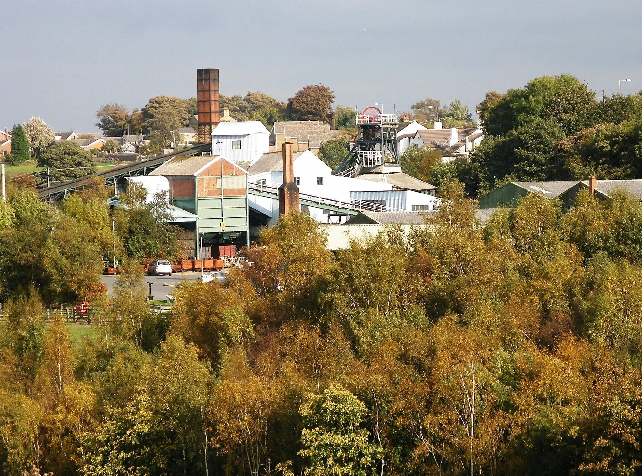 Photo showing: Caphouse Colliery (Overton Colliery) in Overton, near Wakefield, West Yorkshire, England