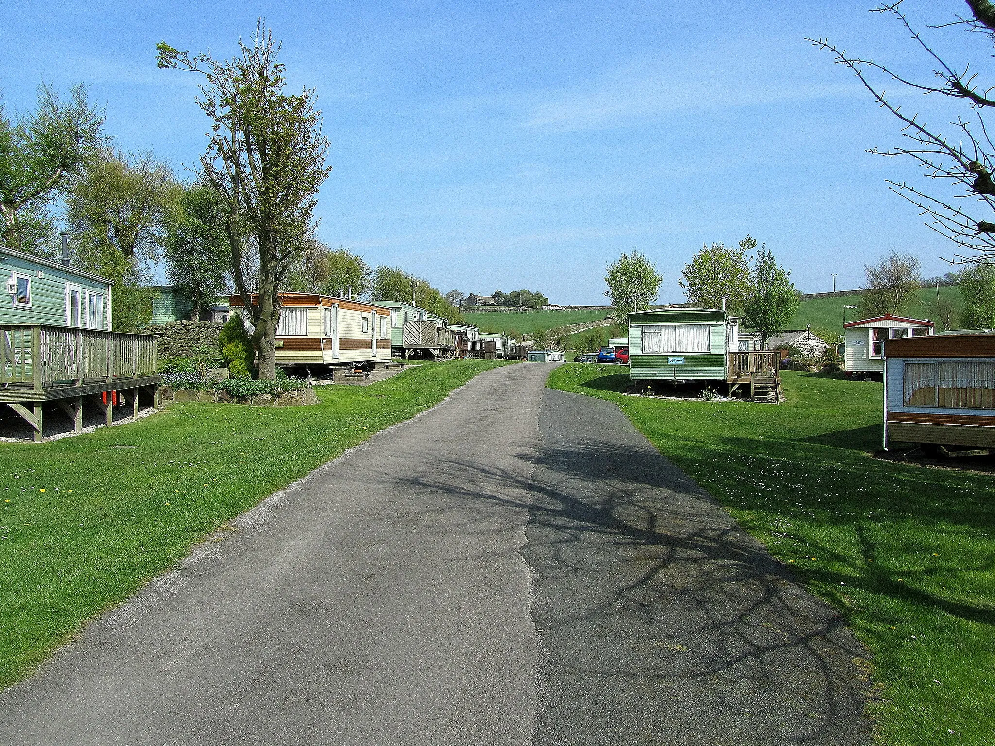 Photo showing: Brownbank Caravan Park