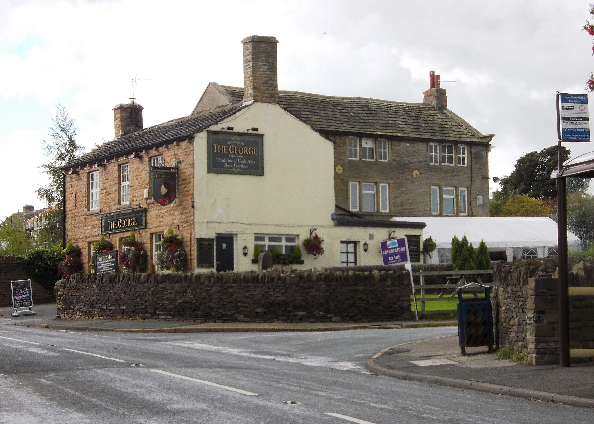 Photo showing: "The George" in Upper Denby