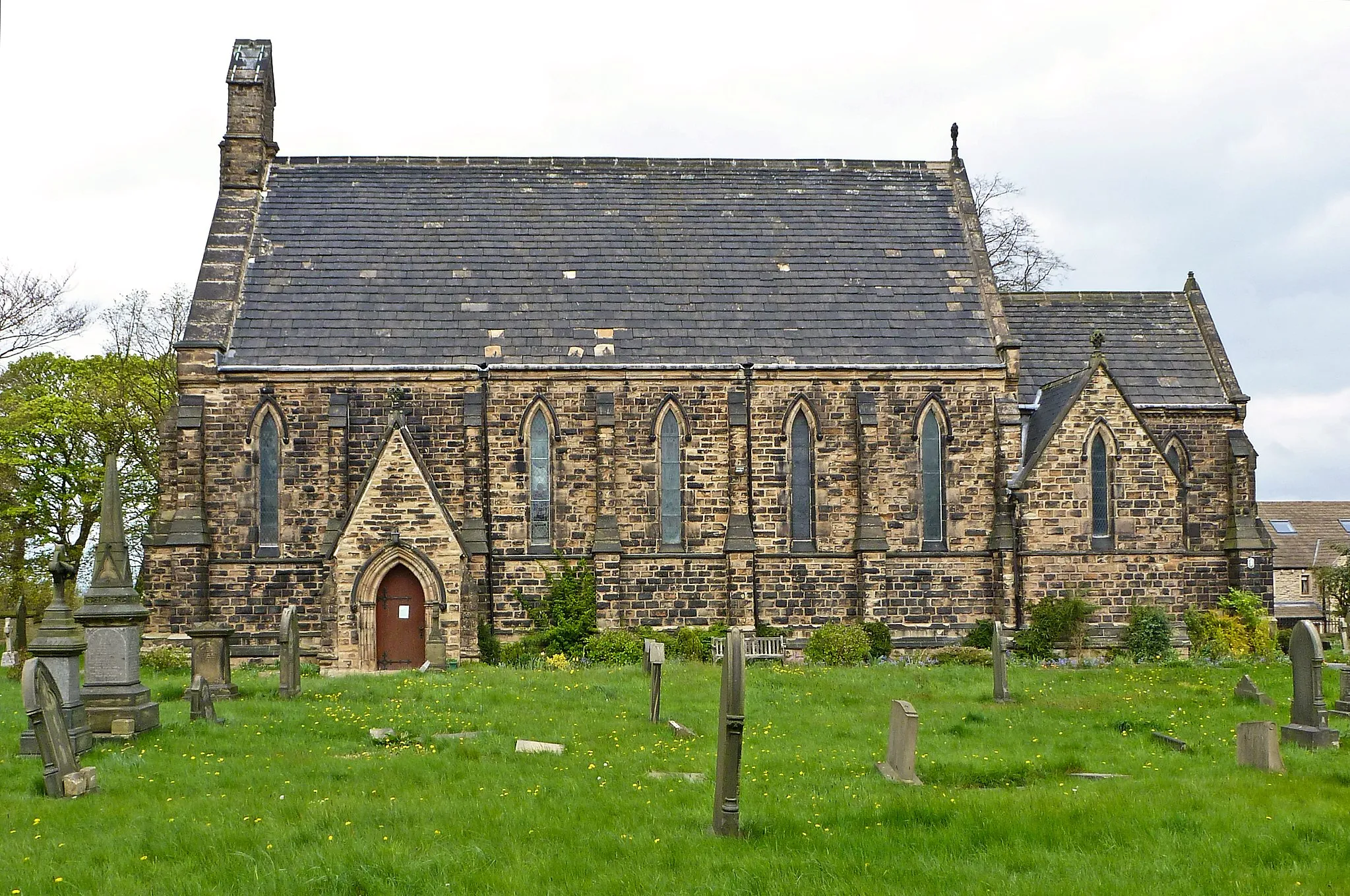 Photo showing: All Saints, Roberttown, Liversedge