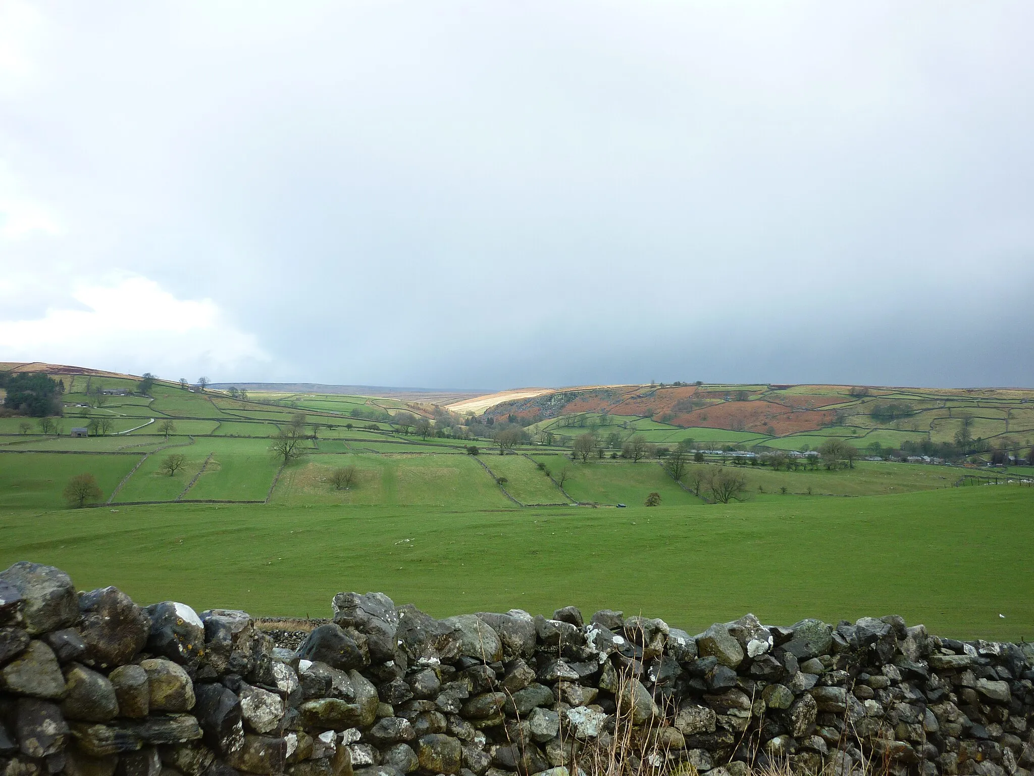 Photo showing: Kail Lane to Hebden Moor