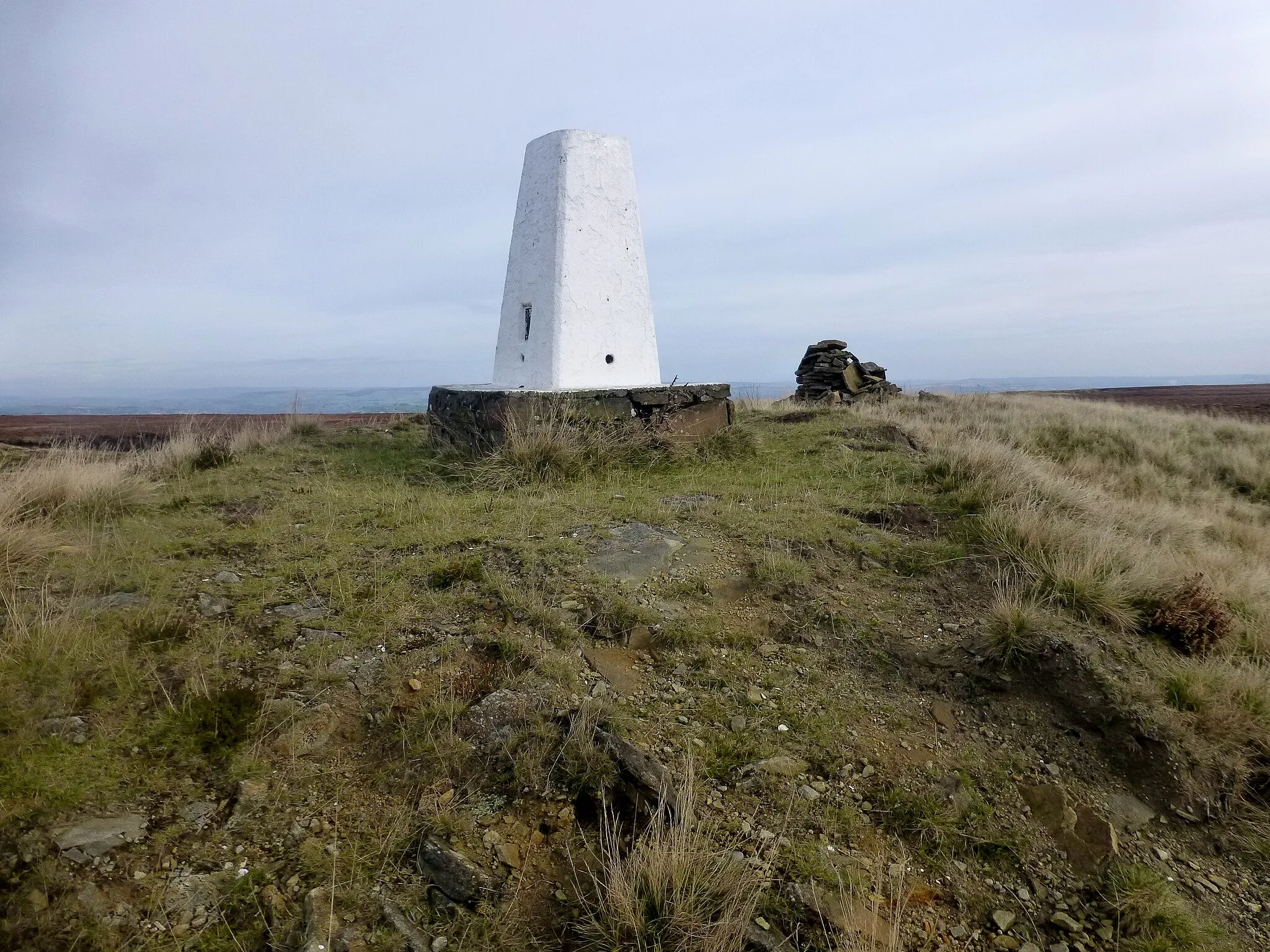 Photo showing: Hollin Hill Trig Point