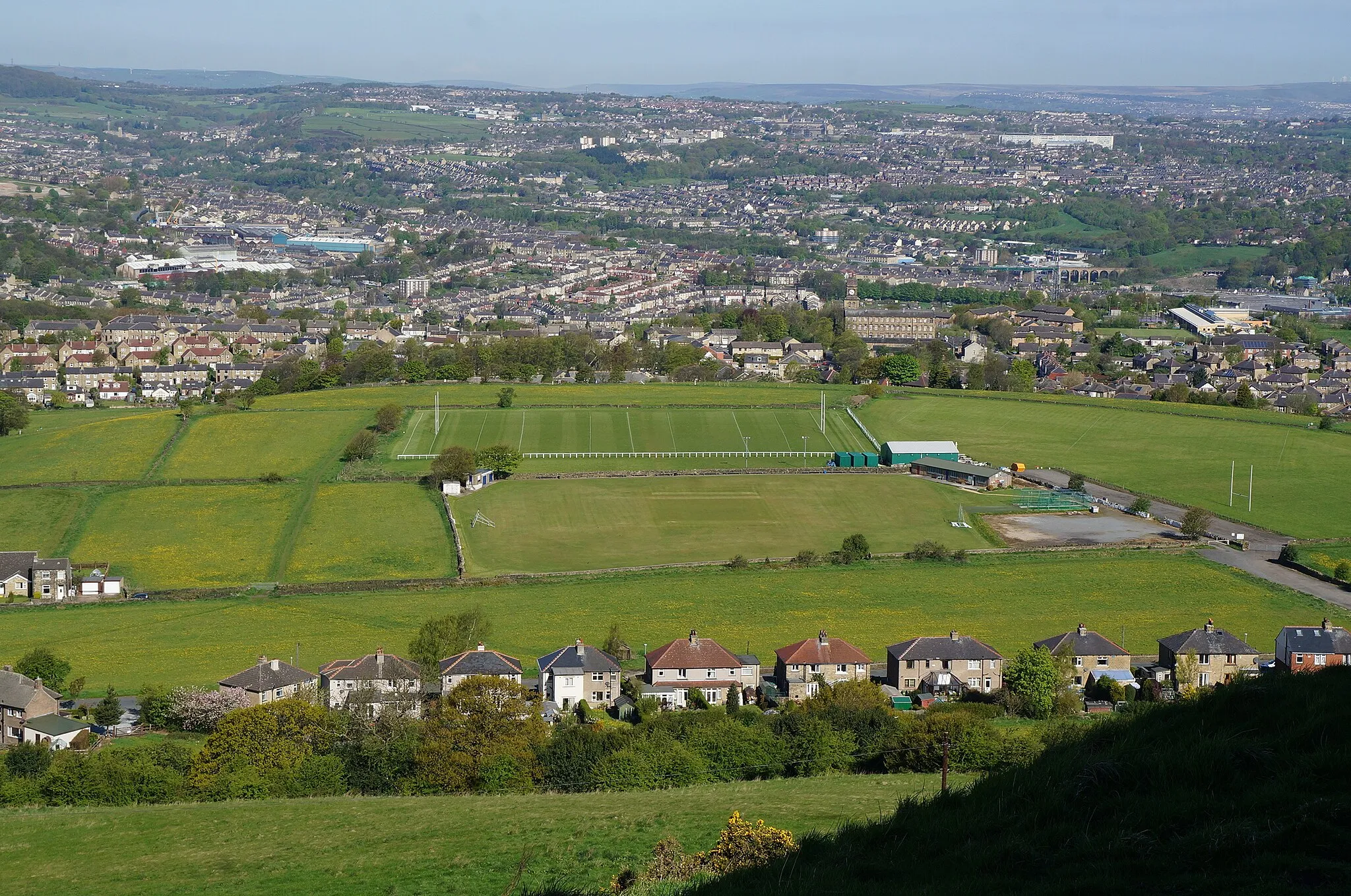 Photo showing: Newsome Panthers  J.A.R.L.F.C  ground, Newsome