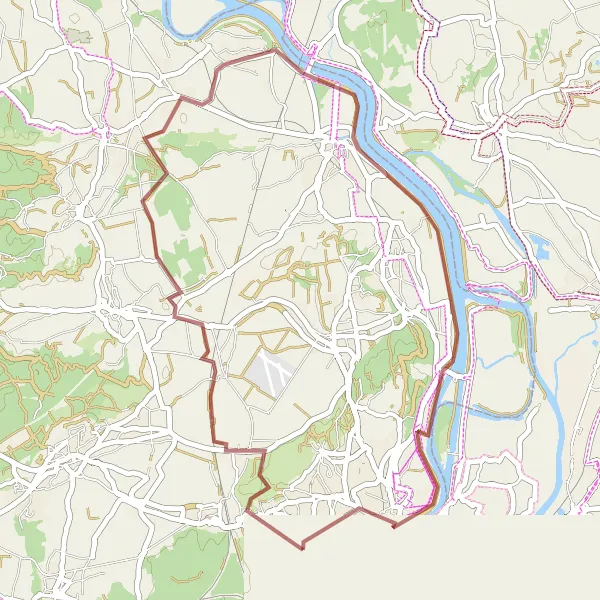 Map miniature of "Les Angles Panoramic Tour" cycling inspiration in Languedoc-Roussillon, France. Generated by Tarmacs.app cycling route planner