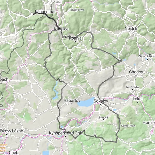 Karten-Miniaturansicht der Radinspiration "Auf den Spuren des Erzgebirges" in Chemnitz, Germany. Erstellt vom Tarmacs.app-Routenplaner für Radtouren