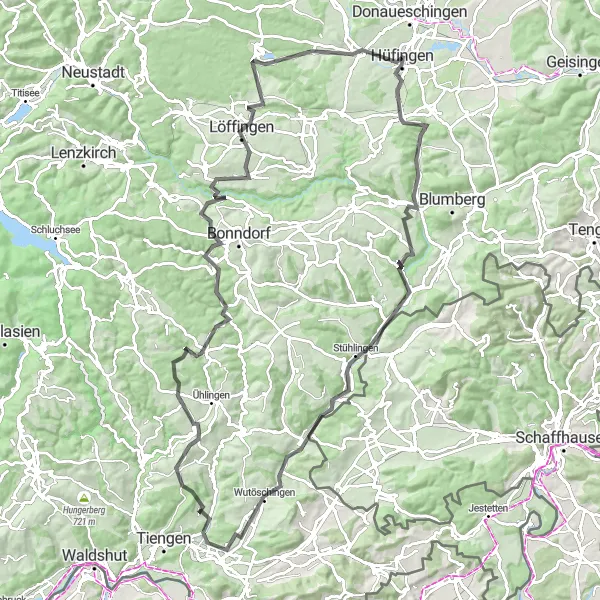 Karten-Miniaturansicht der Radinspiration "Panoramastraße Schwarzwald" in Freiburg, Germany. Erstellt vom Tarmacs.app-Routenplaner für Radtouren