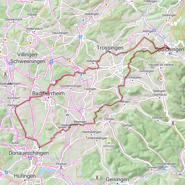 Karten-Miniaturansicht der Radinspiration "Entdeckungsreise durch die Südschwarzwald-Region" in Freiburg, Germany. Erstellt vom Tarmacs.app-Routenplaner für Radtouren