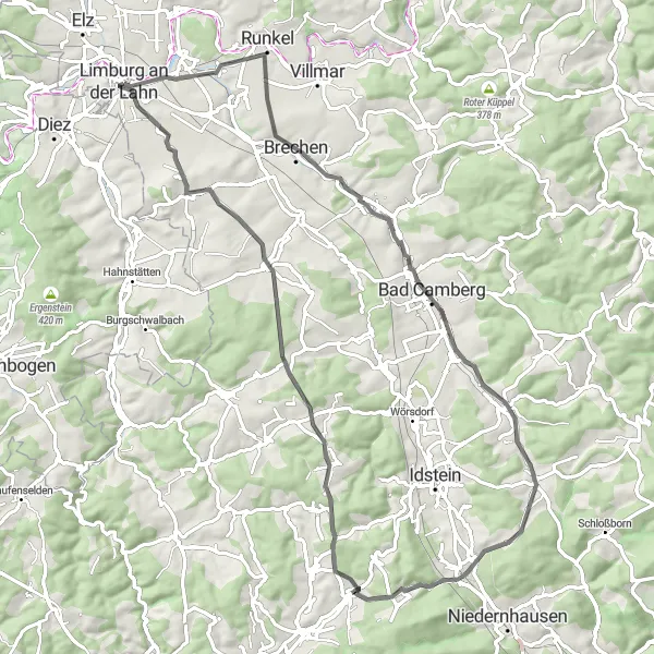 Karten-Miniaturansicht der Radinspiration "Rheinsberger See und Wald Radtour" in Gießen, Germany. Erstellt vom Tarmacs.app-Routenplaner für Radtouren