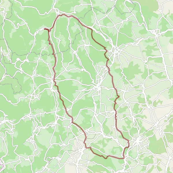 Karten-Miniaturansicht der Radinspiration "Die Großeicholzheim-Runde" in Karlsruhe, Germany. Erstellt vom Tarmacs.app-Routenplaner für Radtouren