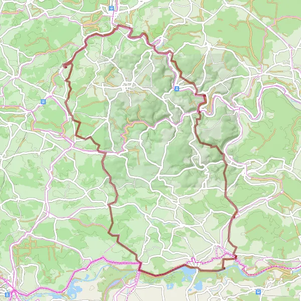 Karten-Miniaturansicht der Radinspiration "Entdeckungstour durch Marxheim und Umgebung" in Oberbayern, Germany. Erstellt vom Tarmacs.app-Routenplaner für Radtouren