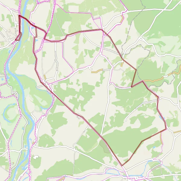 Karten-Miniaturansicht der Radinspiration "Burgentour" in Sachsen-Anhalt, Germany. Erstellt vom Tarmacs.app-Routenplaner für Radtouren