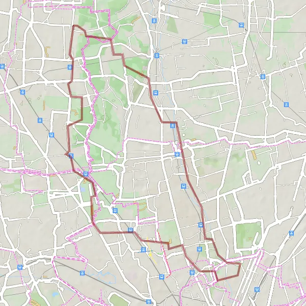 Karttaminiaatyyri "Kivikkoinen 47 km pyöräilyreitti Cogliaten lähistöllä" pyöräilyinspiraatiosta alueella Lombardia, Italy. Luotu Tarmacs.app pyöräilyreittisuunnittelijalla