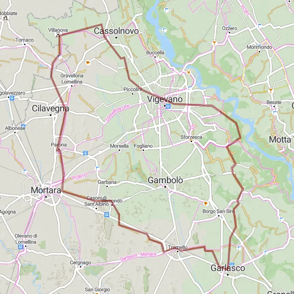 Miniaturní mapa "Kolem Lombardie na kole" inspirace pro cyklisty v oblasti Lombardia, Italy. Vytvořeno pomocí plánovače tras Tarmacs.app