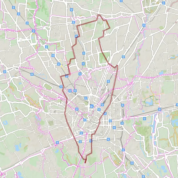 Kartminiatyr av "Berg- og bysykling i Milano" sykkelinspirasjon i Lombardia, Italy. Generert av Tarmacs.app sykkelrutoplanlegger