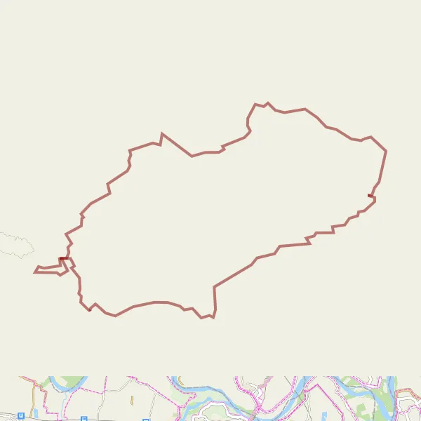 Mapa miniatúra "Gravel do okolia San Bassano" cyklistická inšpirácia v Lombardia, Italy. Vygenerované cyklistickým plánovačom trás Tarmacs.app