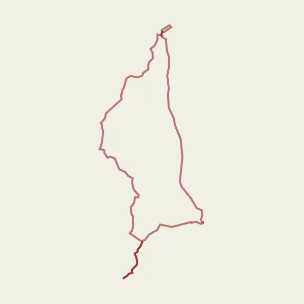 Map miniature of "Visaginas - Daugavpils Loop" cycling inspiration in Vidurio ir vakarų Lietuvos regionas, Lithuania. Generated by Tarmacs.app cycling route planner