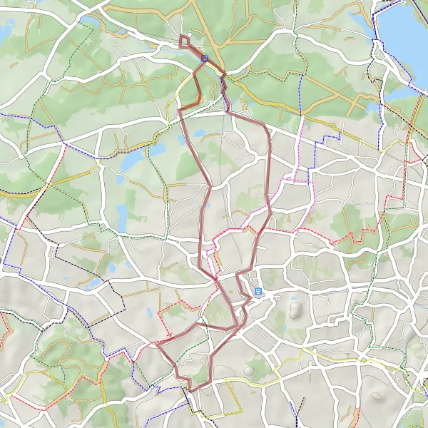 Miniatura mapy "Trasa rowerowa Pszów - Kalwaria Pszowska i z powrotem" - trasy rowerowej w Śląskie, Poland. Wygenerowane przez planer tras rowerowych Tarmacs.app