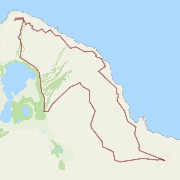 Miniatura do mapa de inspiração para ciclismo "Trilha do Pico da Cruz" em Região Autónoma dos Açores, Portugal. Gerado pelo planejador de rotas de ciclismo Tarmacs.app