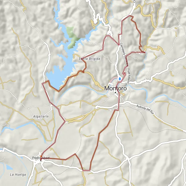 Karten-Miniaturansicht der Radinspiration "Die Ruta de los Olivos" in Andalucía, Spain. Erstellt vom Tarmacs.app-Routenplaner für Radtouren